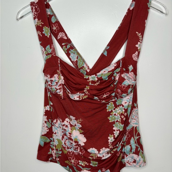 Free People Ginger Snap Crossback Top Size M - Picture 6 of 7